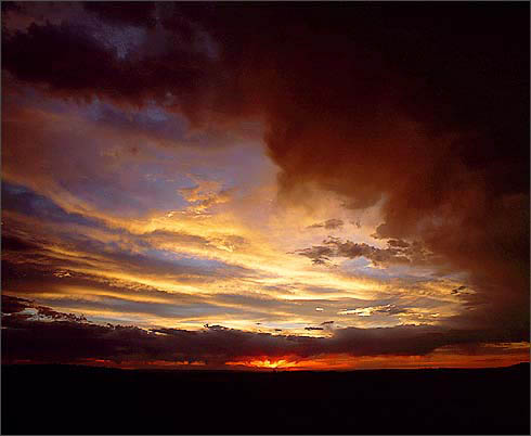 32 Sunset near Canyonlands